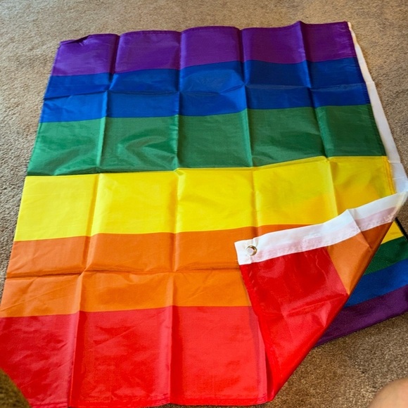 2 Piece Set Flag and Pride Cinch bag UNISEX - Picture 1 of 2